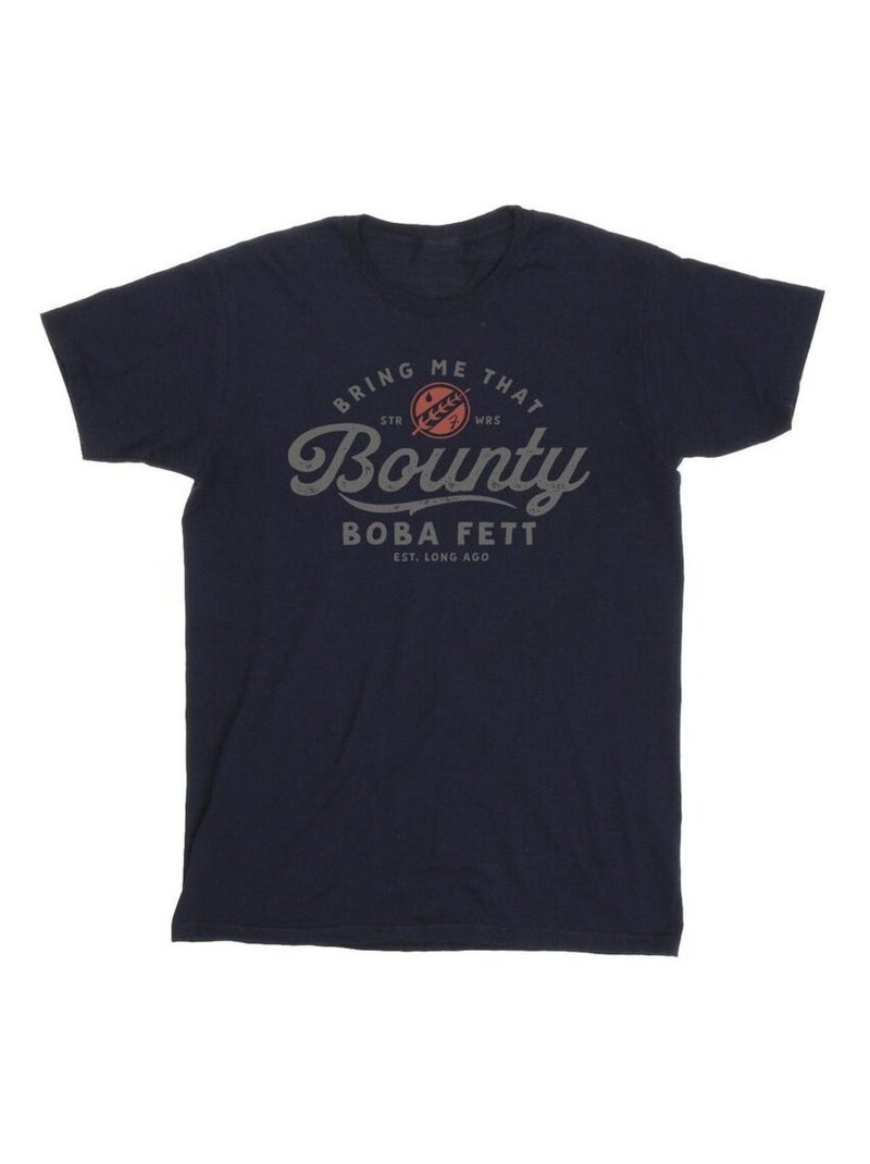 Star Wars - T-shirt BRING ME THAT BOUNTY Bleu marine - Kiabi