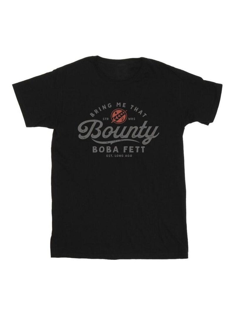 Star Wars - T-shirt BRING ME THAT BOUNTY Noir - Kiabi