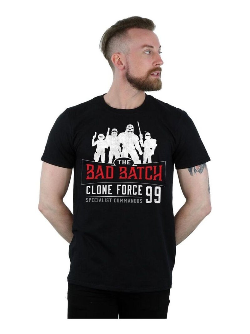 Star Wars - T-shirt CLONE FORCE Noir - Kiabi