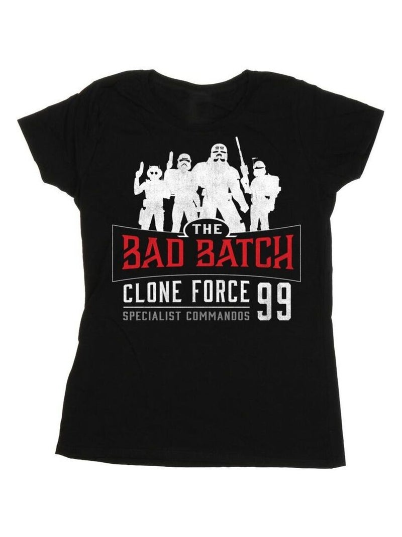 Star Wars - T-shirt CLONE FORCE Noir - Kiabi