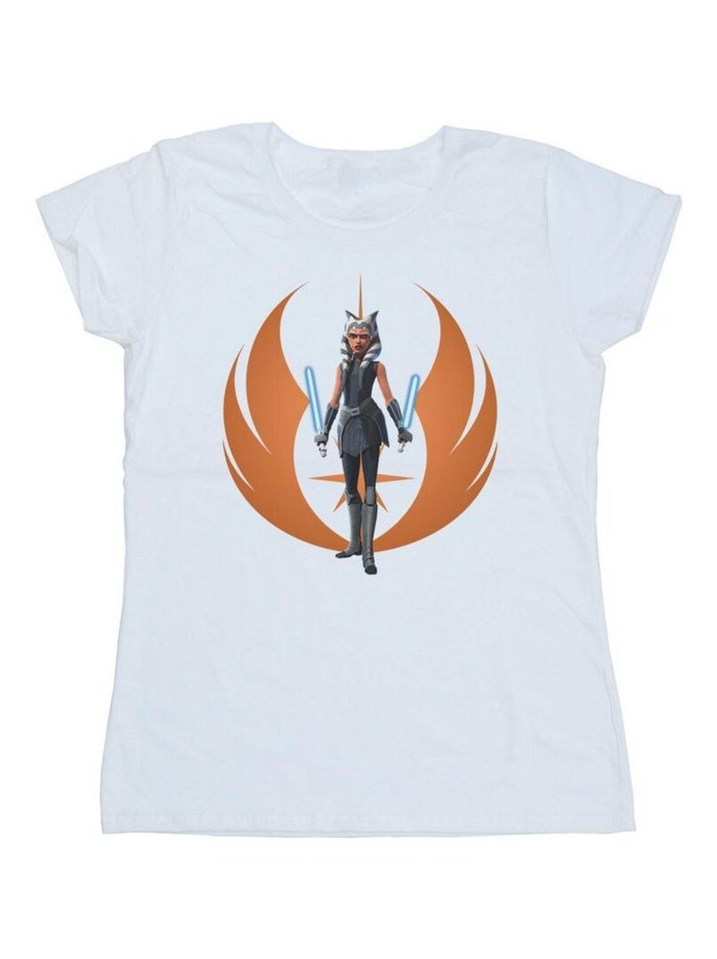 Star Wars - T-shirt CLONE WARS Blanc - Kiabi