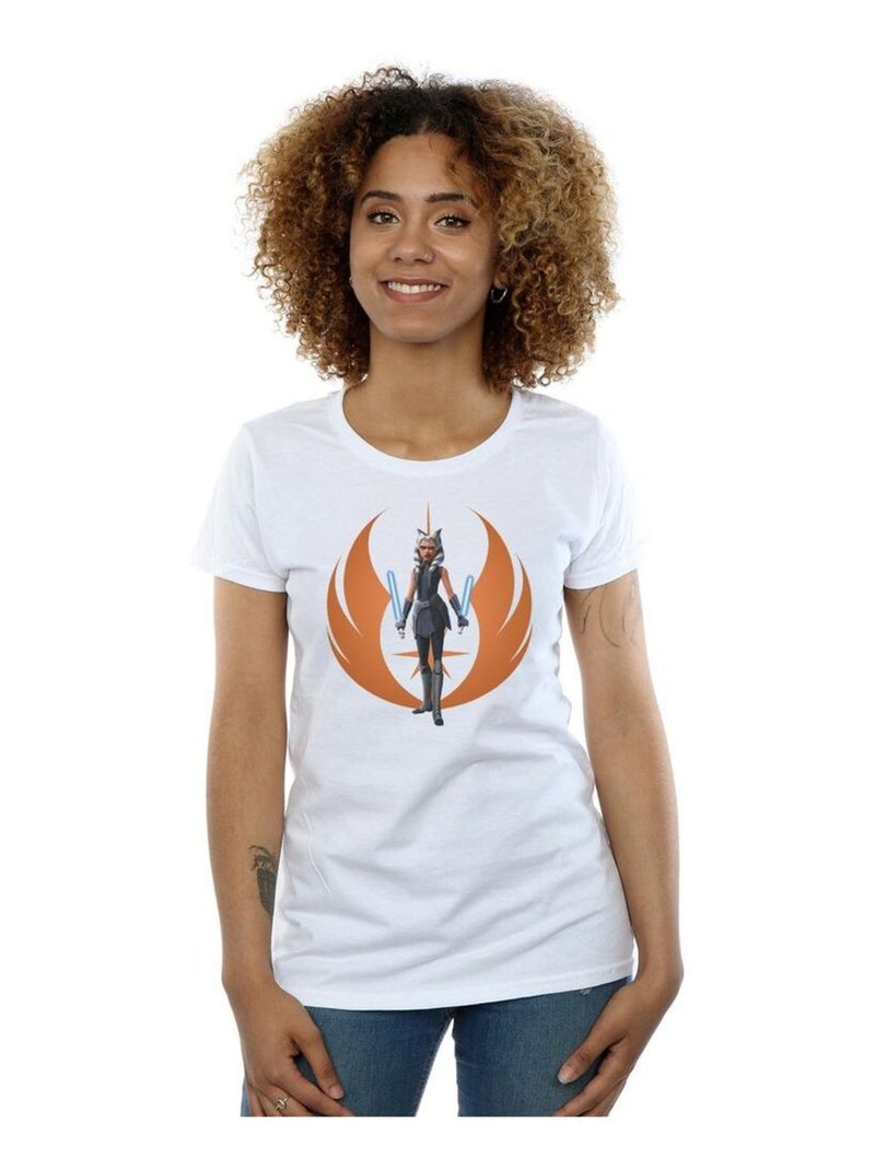 Star Wars - T-shirt CLONE WARS Blanc - Kiabi