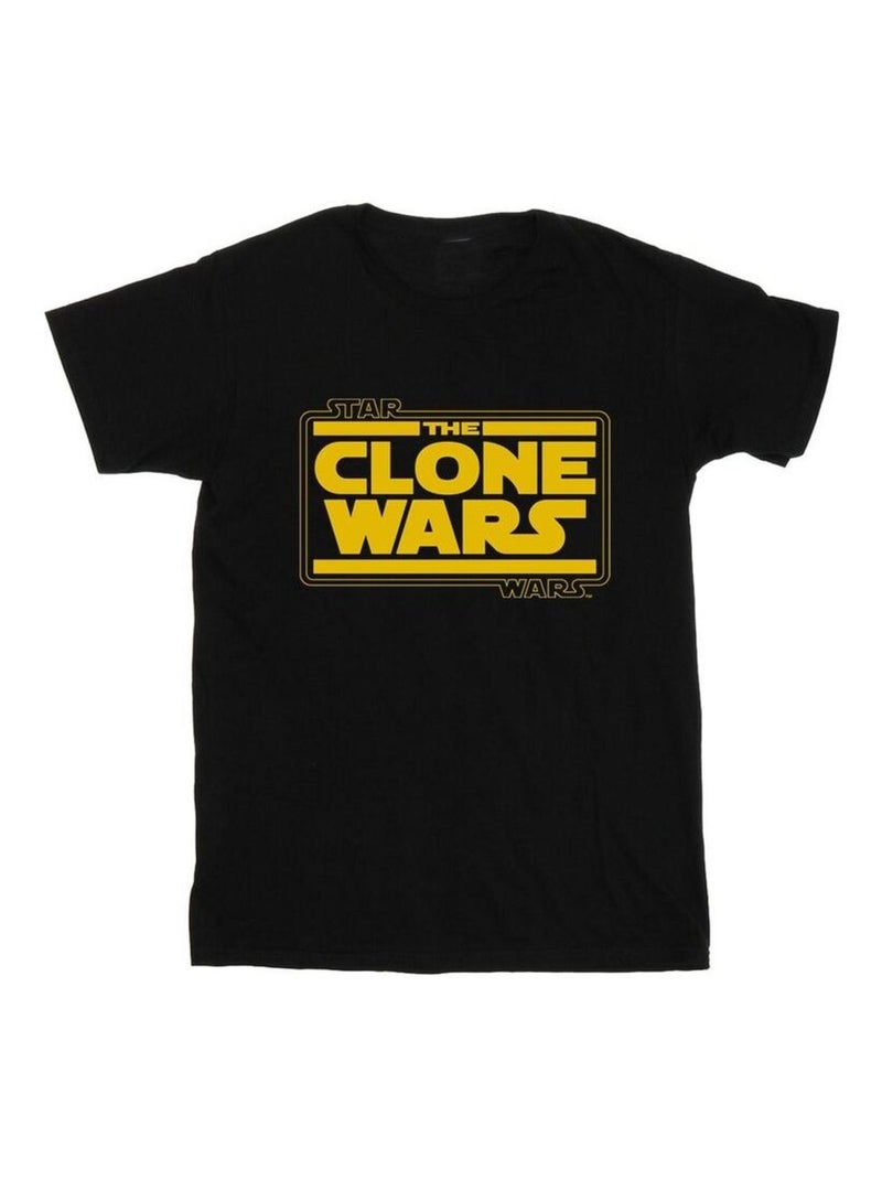 Star Wars - T-shirt CLONE WARS Noir - Kiabi