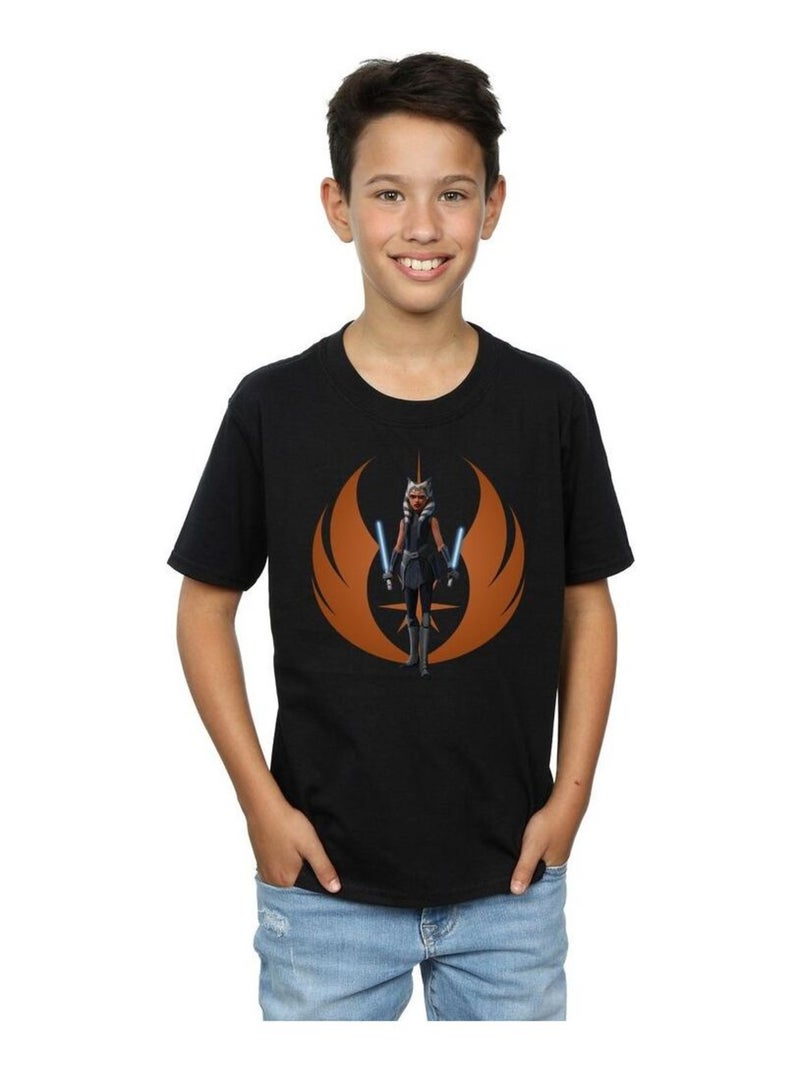 Star Wars - T-shirt CLONE WARS Noir - Kiabi