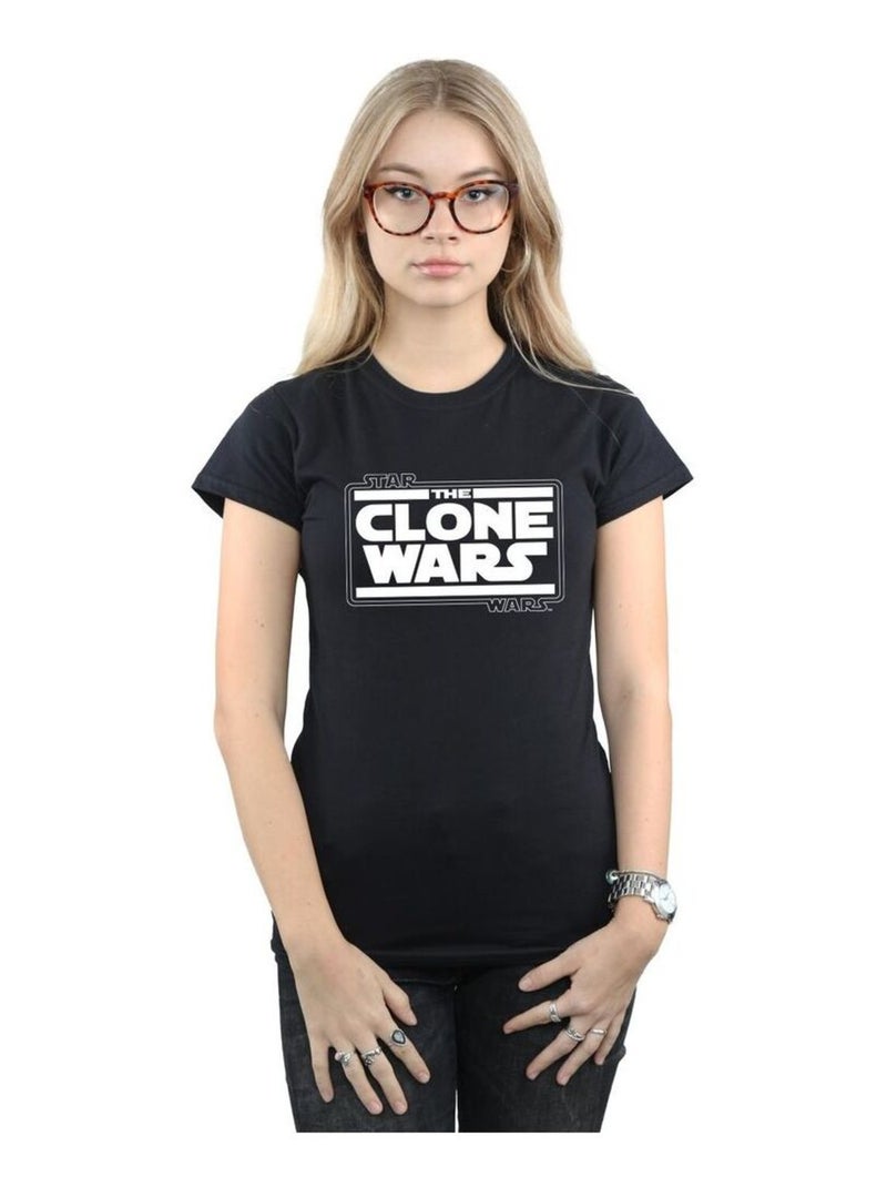 Star Wars - T-shirt CLONE WARS Noir - Kiabi
