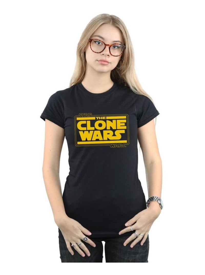 Star Wars - T-shirt CLONE WARS Noir - Kiabi