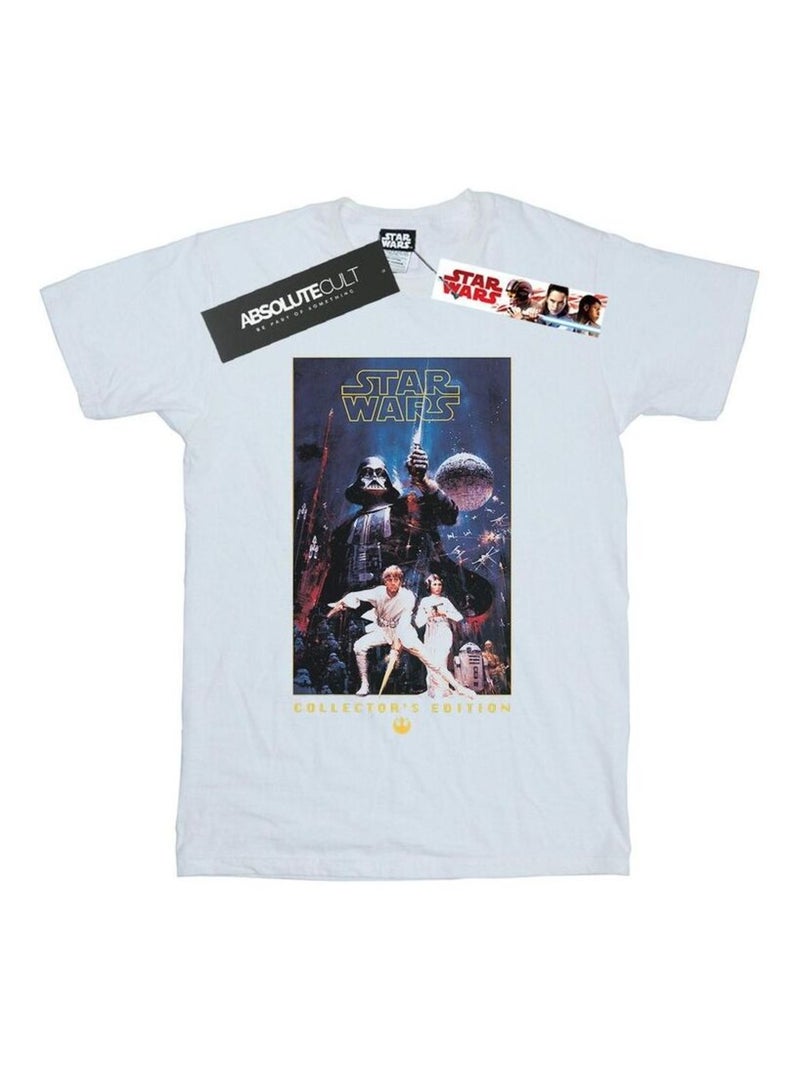 Star Wars - T-shirt COLLECTOR'S EDITION Blanc - Kiabi