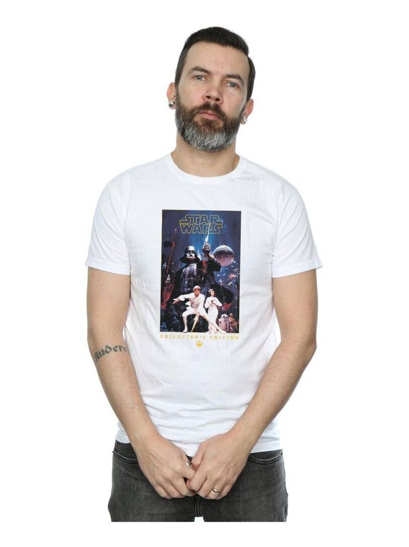 Star Wars - T-shirt COLLECTOR'S EDITION Blanc - Kiabi