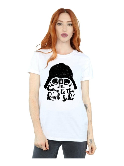 Star Wars - T-shirt COME TO THE DARK SIDE - Kiabi