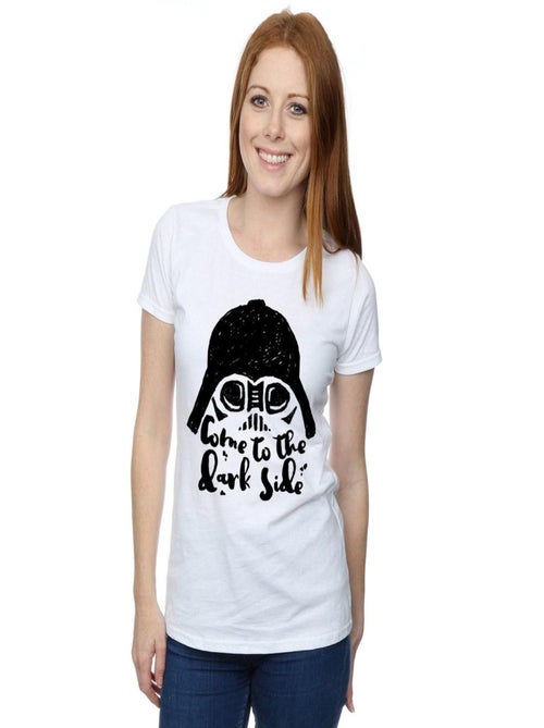 Star Wars - T-shirt COME TO THE DARK SIDE - Kiabi