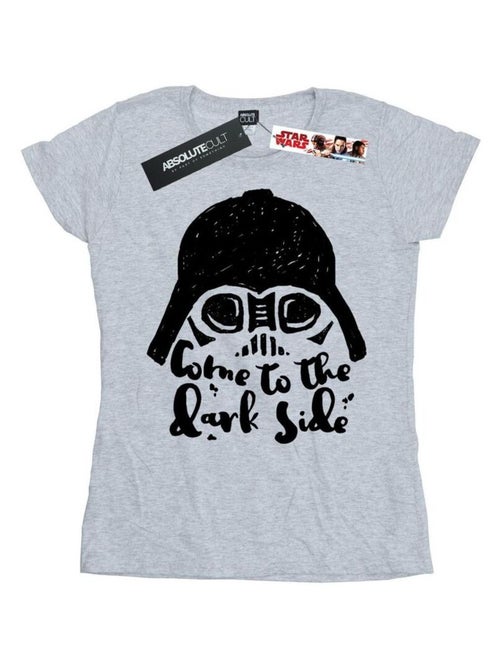 Star Wars - T-shirt COME TO THE DARK SIDE - Kiabi