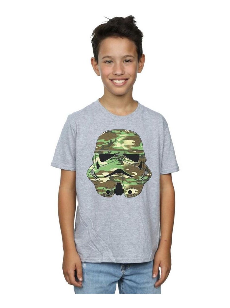 Star Wars - T-shirt COMMAND Gris chiné - Kiabi
