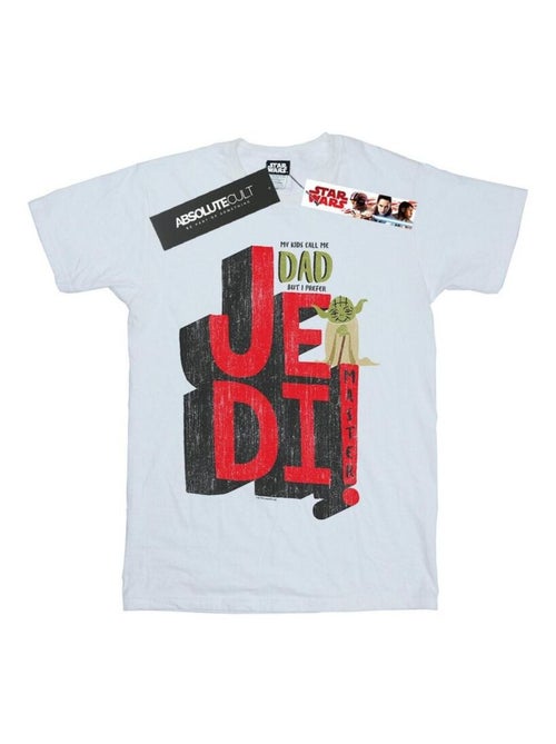 Star Wars - T-shirt DAD JEDI MASTER - Kiabi Star Wars - T-shirt DAD JEDI MASTER - Kiabi