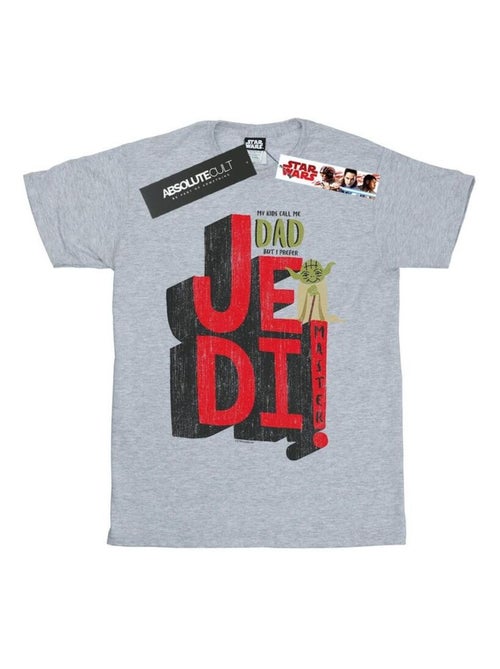 Star Wars - T-shirt DAD JEDI MASTER - Kiabi Star Wars - T-shirt DAD JEDI MASTER - Kiabi
