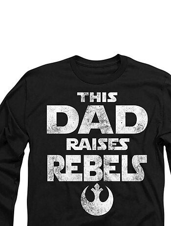 Star Wars - T-shirt DAD RAISES REBELS