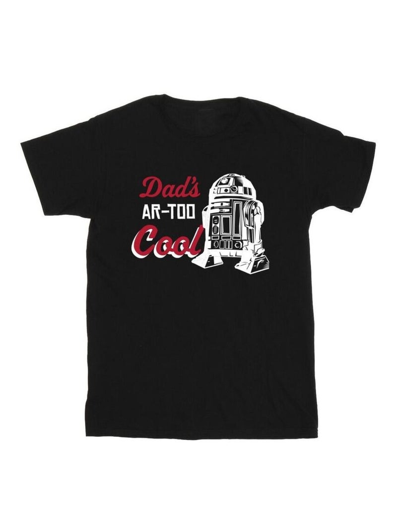 Star Wars - T-shirt DADS R2 COOL Noir - Kiabi