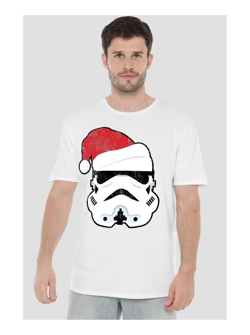 Star Wars - T-shirt de Noël motif Stormtrooper Blanc - Kiabi