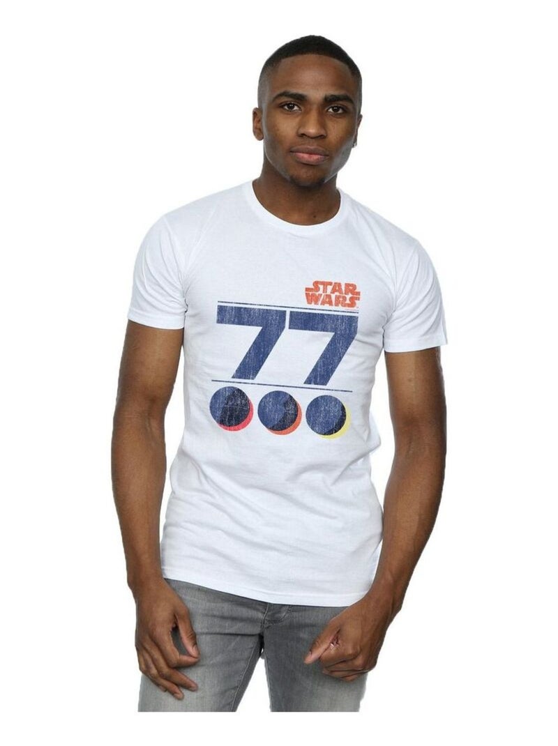 Star Wars - T-shirt DEATH STAR Blanc - Kiabi