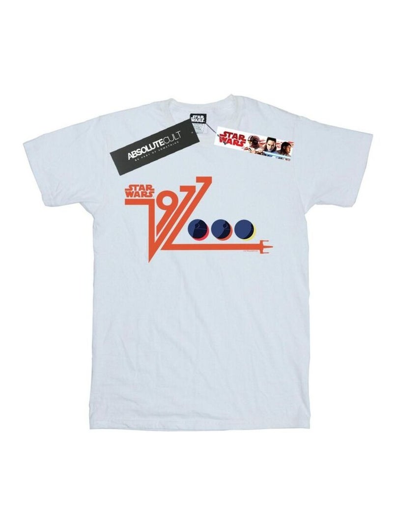 Star Wars - T-shirt DEATH STAR Blanc - Kiabi