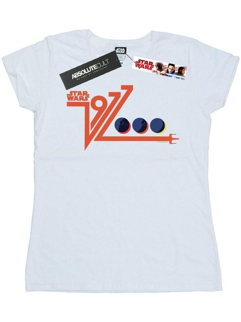 Star Wars - T-shirt DEATH STAR Blanc - Kiabi