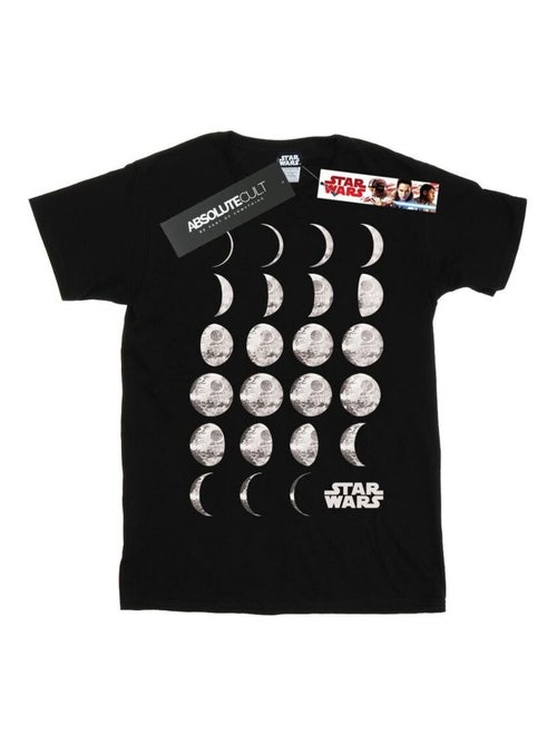 Star Wars - T-shirt DEATH STAR MOON PHASES - Kiabi Star Wars - T-shirt DEATH STAR MOON PHASES - Kiabi