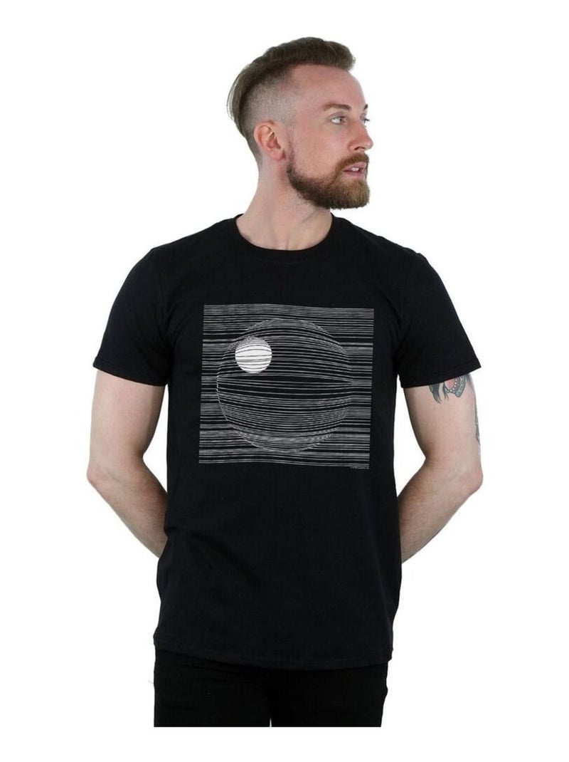 Star Wars - T-shirt DEATH STAR Noir - Kiabi