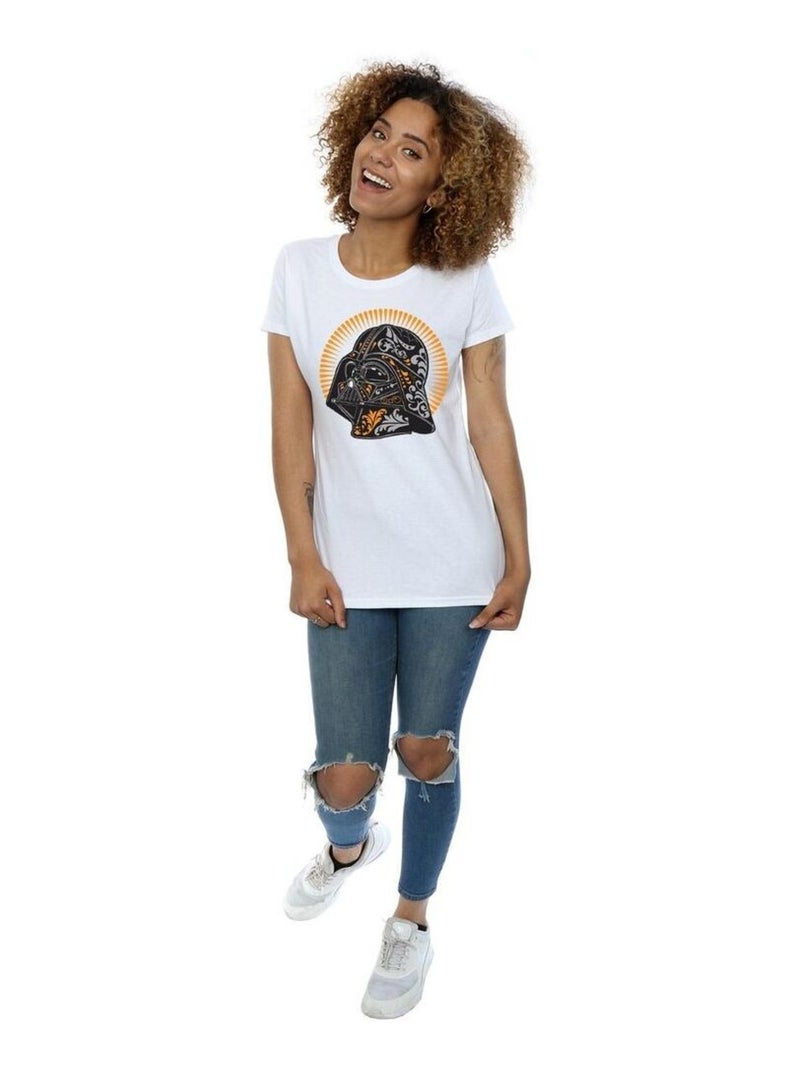 Star Wars - T-shirt DIA DE LOS MUERTOS Blanc - Kiabi