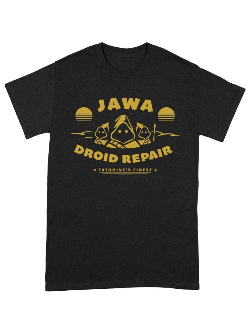Star Wars - T-shirt DROID REPAIR Noir Jaune - Kiabi