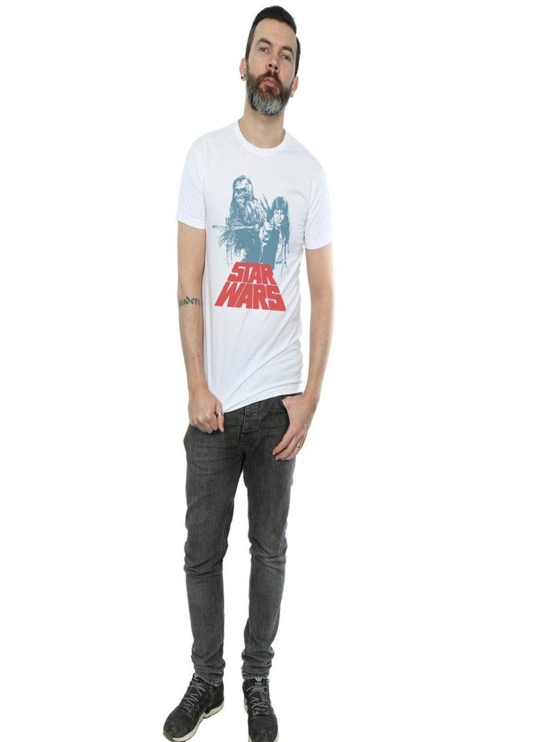 Star Wars - T-shirt DUET Blanc - Kiabi