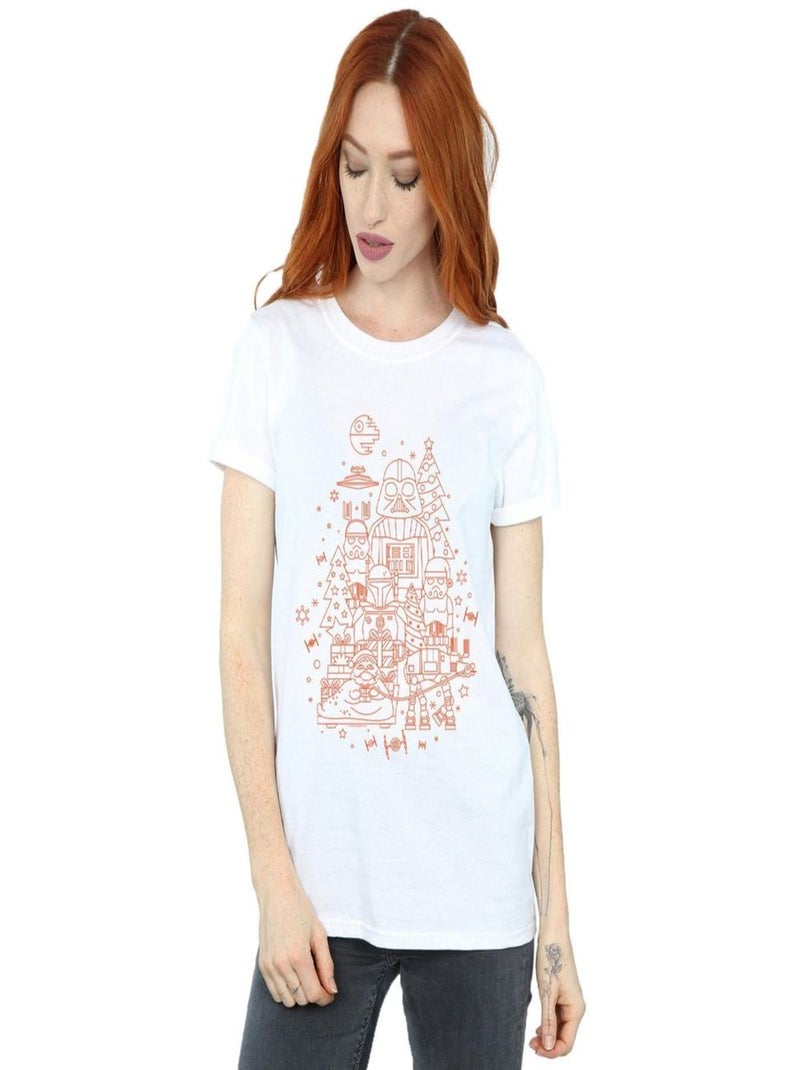 Star Wars - T-shirt EMPIRE Blanc - Kiabi