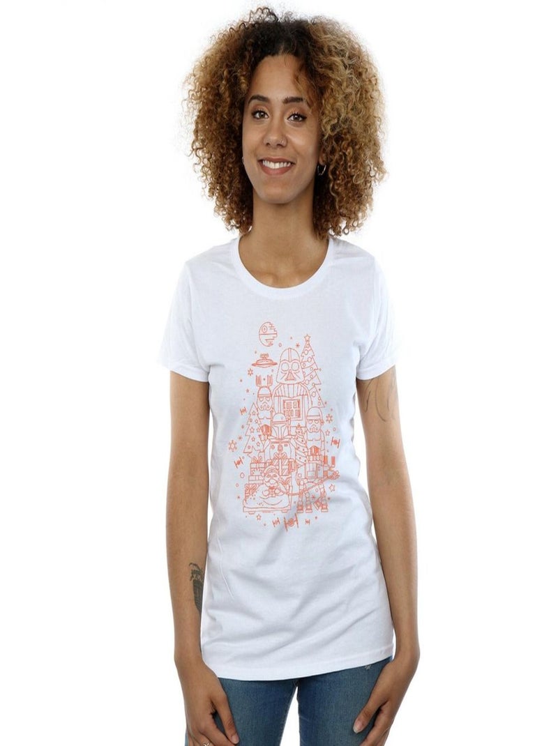 Star Wars - T-shirt EMPIRE Blanc - Kiabi