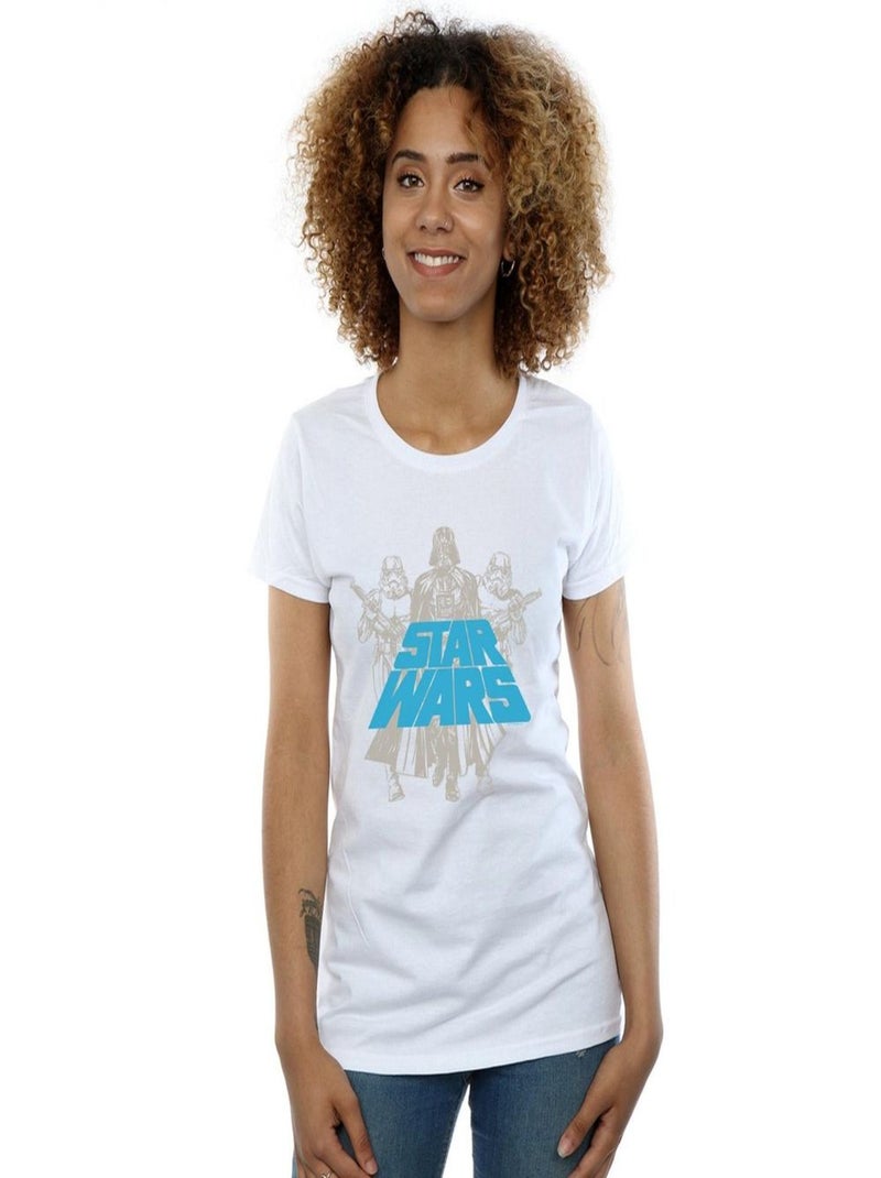 Star Wars - T-shirt EMPIRE Blanc - Kiabi