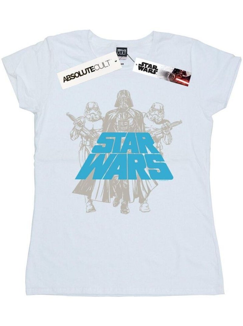Star Wars - T-shirt EMPIRE Blanc - Kiabi