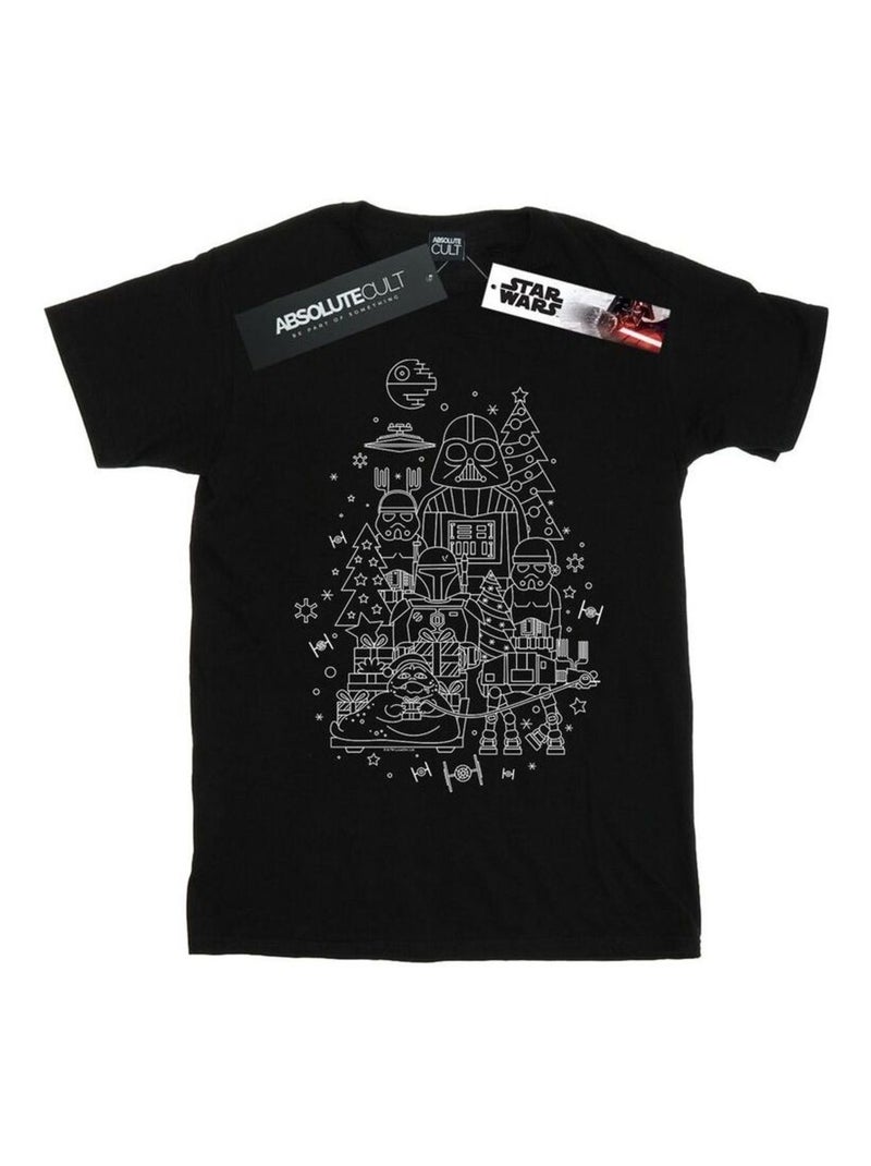 Star Wars - T-shirt EMPIRE Noir - Kiabi