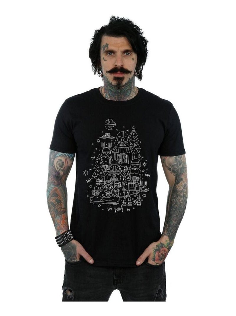 Star Wars - T-shirt EMPIRE Noir - Kiabi
