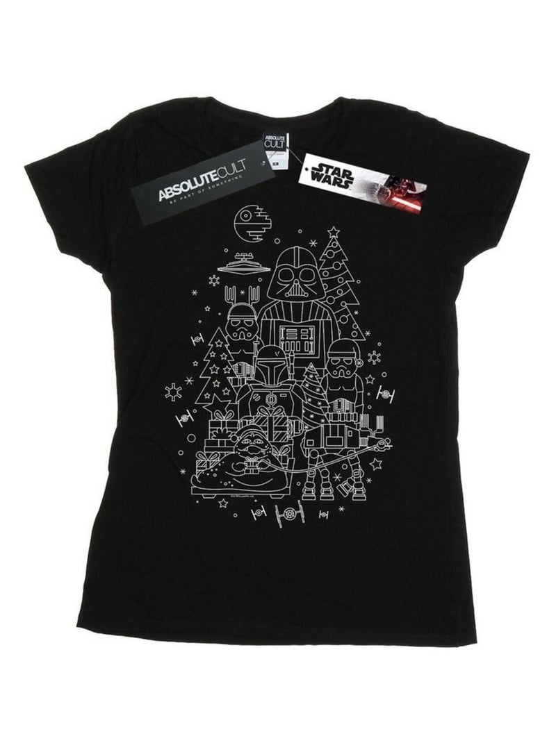 Star Wars - T-shirt EMPIRE Noir - Kiabi