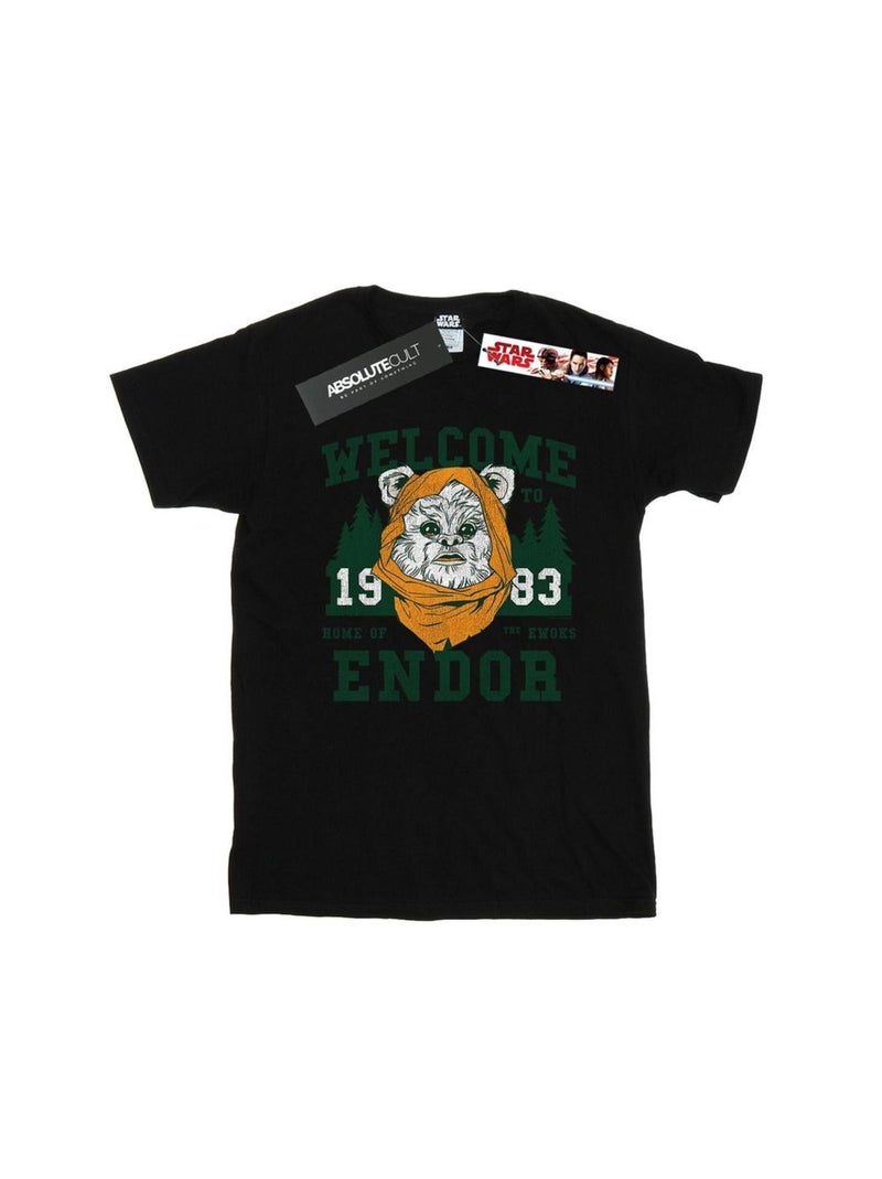 Star Wars - T-shirt ENDOR CAMP Noir - Kiabi