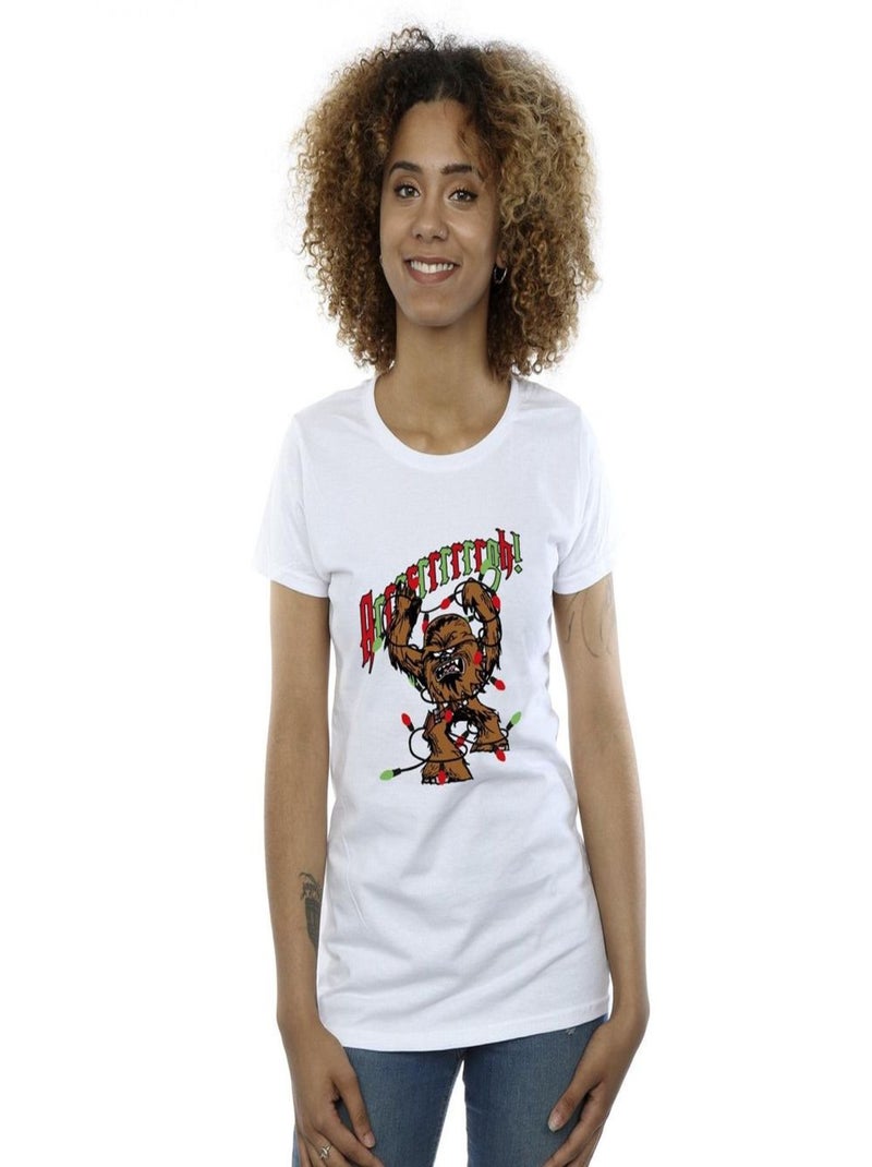 Star Wars - T-shirt EPISODE IV: A NEW HOPE ARGH Blanc - Kiabi