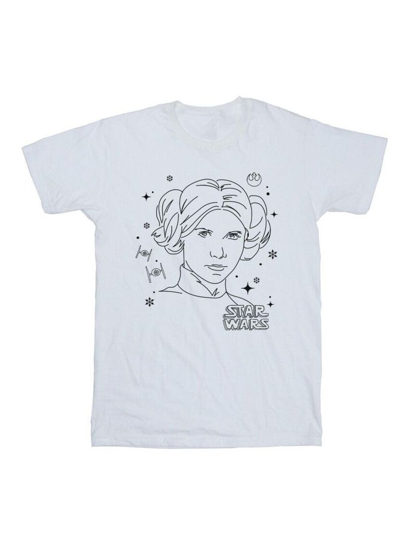 Star Wars - T-shirt EPISODE IV: A NEW HOPE Blanc - Kiabi