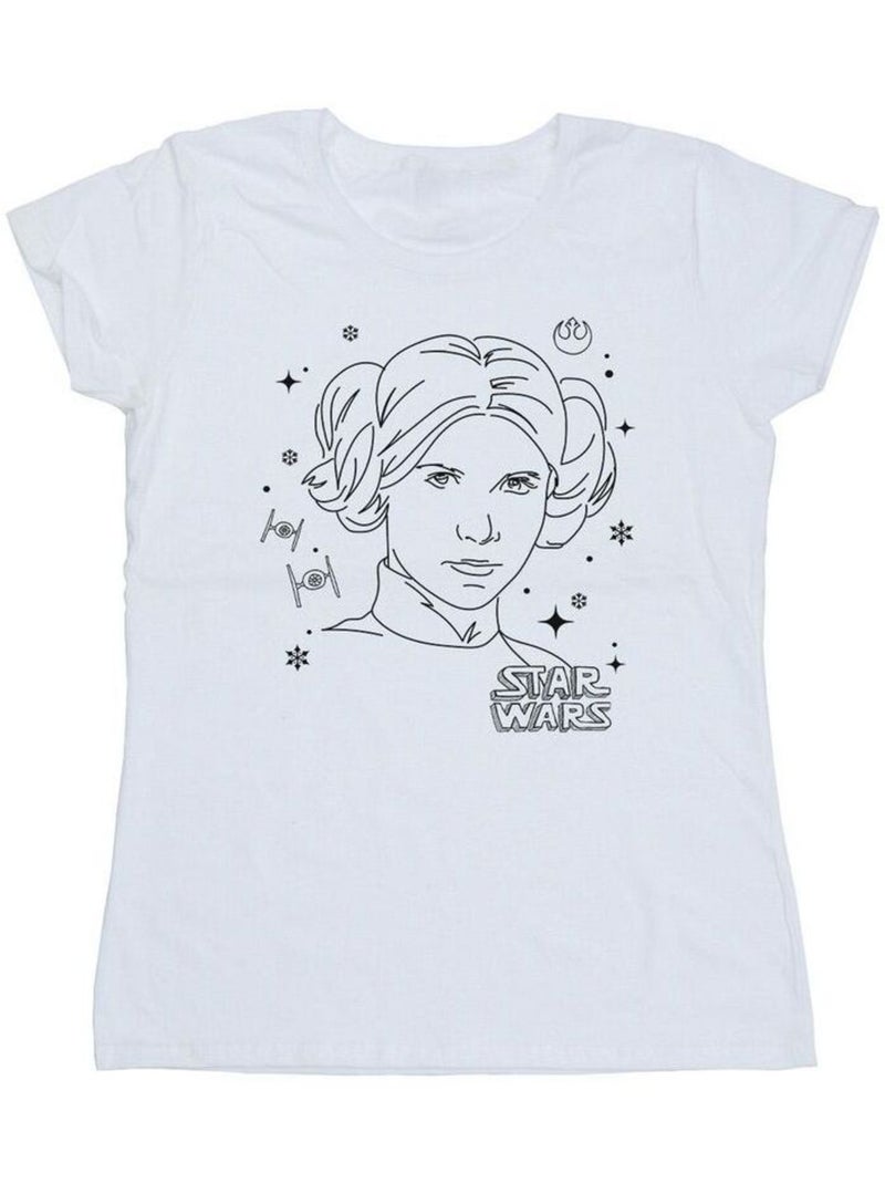 Star Wars - T-shirt EPISODE IV: A NEW HOPE Blanc - Kiabi