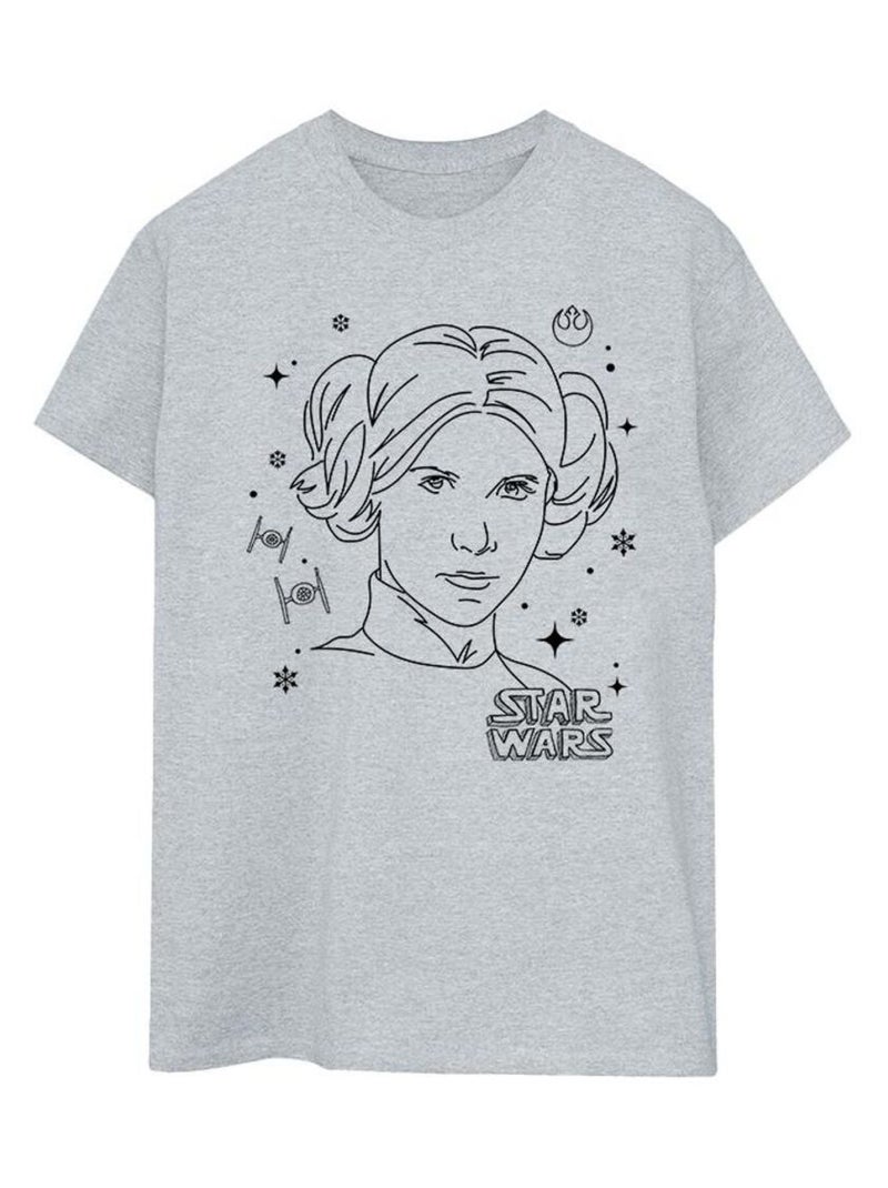 Star Wars - T-shirt EPISODE IV: A NEW HOPE Gris chiné - Kiabi