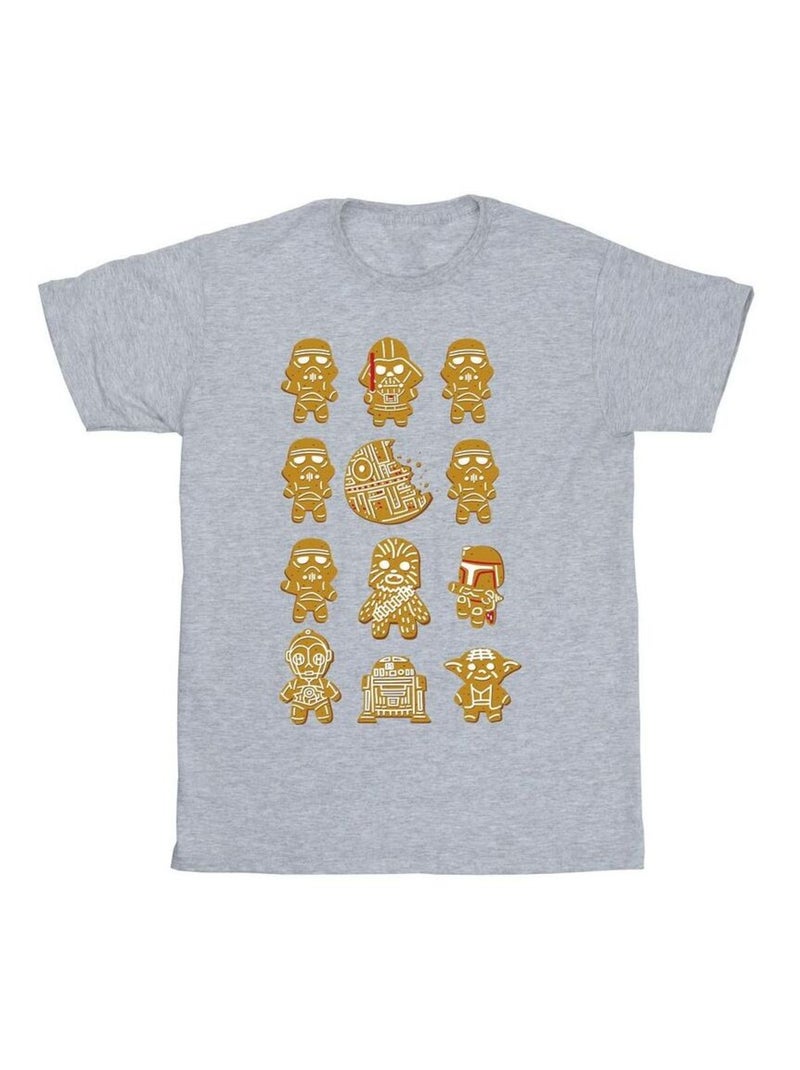 Star Wars - T-shirt EPISODE IV: A NEW HOPE Gris chiné - Kiabi