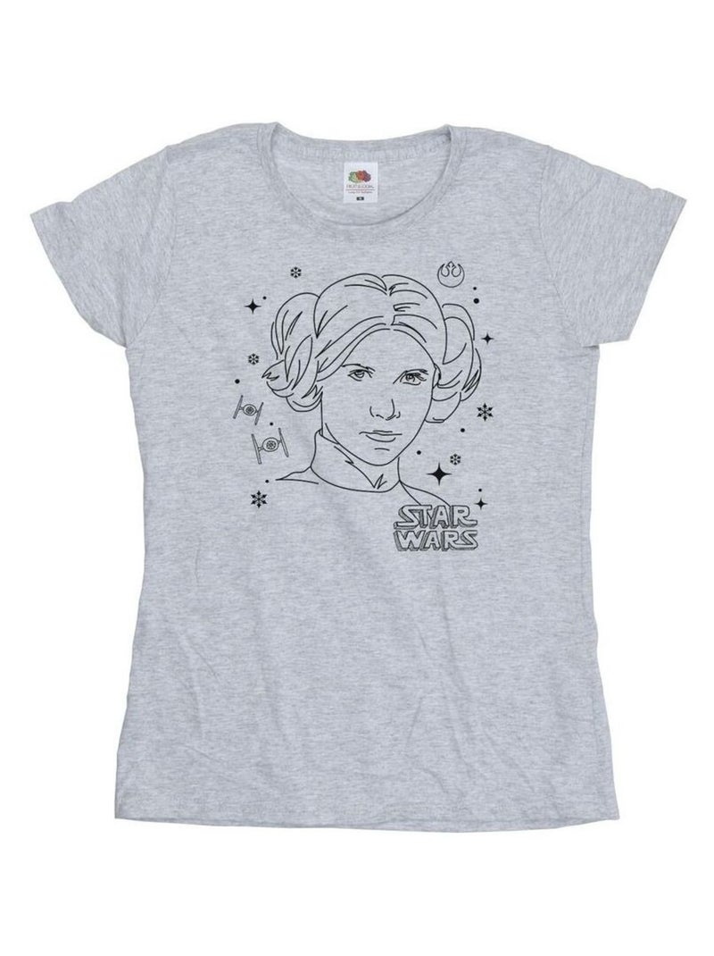 Star Wars - T-shirt EPISODE IV: A NEW HOPE Gris chiné - Kiabi