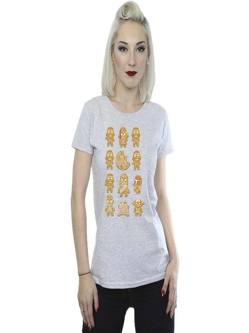 Star Wars - T-shirt EPISODE IV: A NEW HOPE Gris chiné - Kiabi