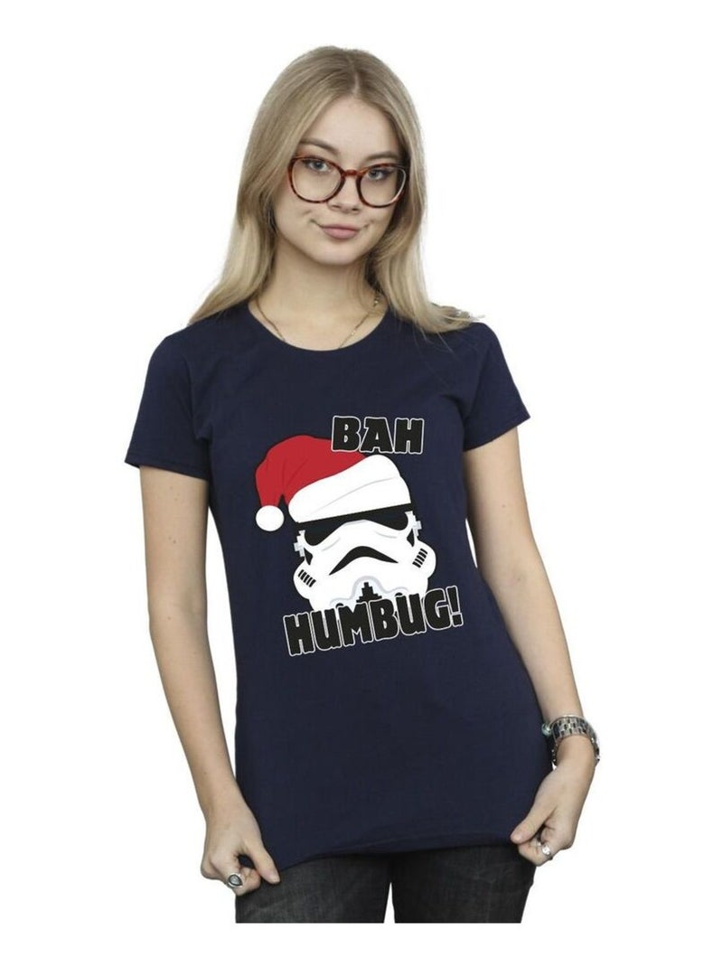 Star Wars - T-shirt EPISODE IV: A NEW HOPE HUMBUG Bleu marine - Kiabi