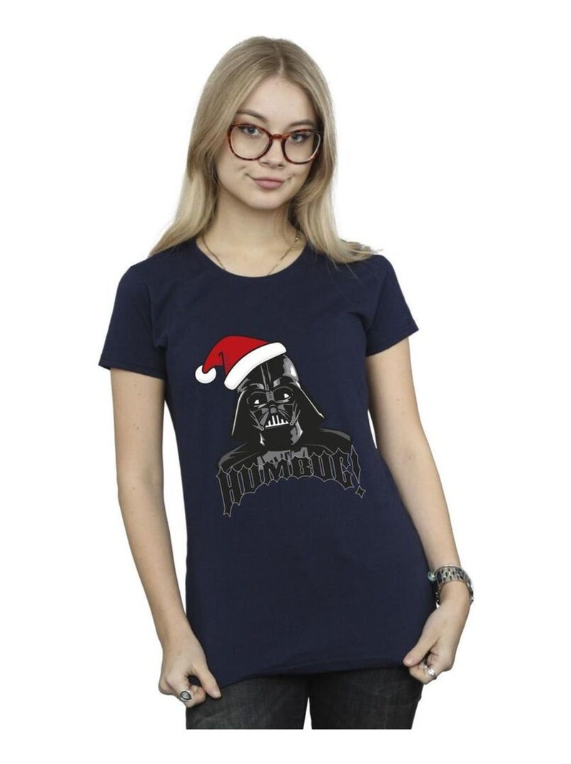 Star Wars - T-shirt EPISODE IV: A NEW HOPE HUMBUG Bleu marine - Kiabi