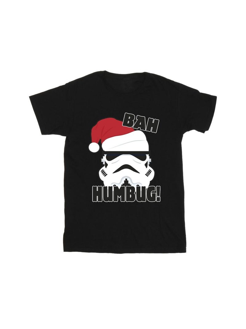 Star Wars - T-shirt EPISODE IV: A NEW HOPE HUMBUG Noir - Kiabi