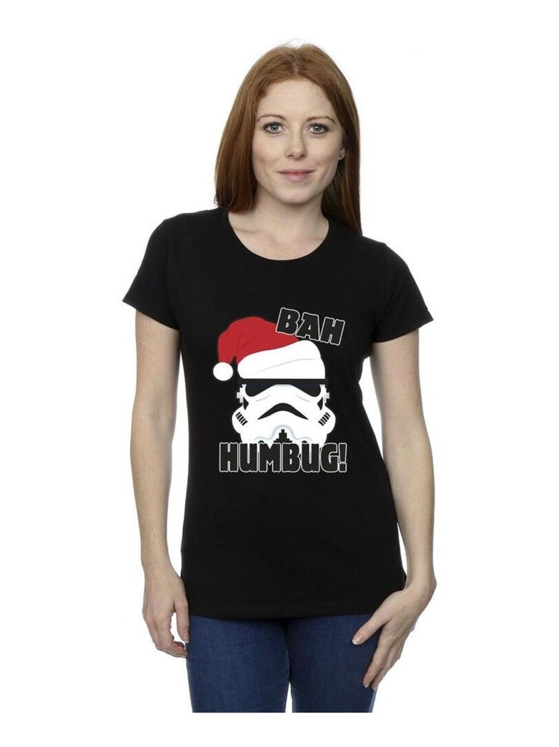 Star Wars - T-shirt EPISODE IV: A NEW HOPE HUMBUG Noir - Kiabi