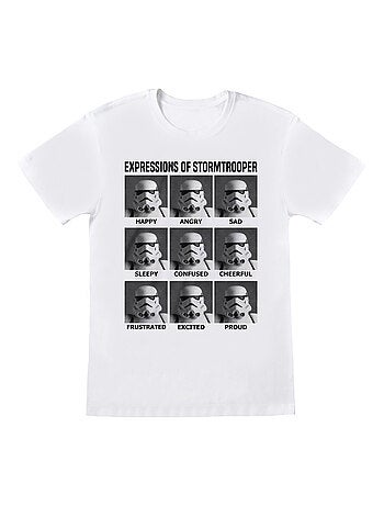 Star Wars - T-shirt EXPRESSIONS OF STORMTROOPER