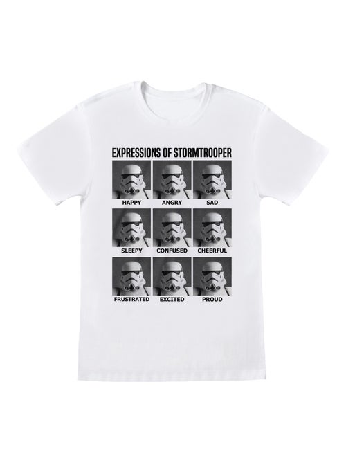 Star Wars - T-shirt EXPRESSIONS OF STORMTROOPER - Kiabi